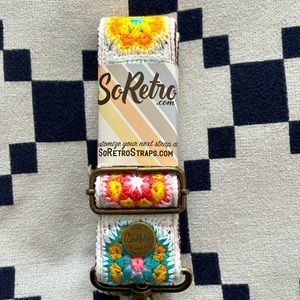 SoRetro Afghan Crochet Crossbody strap